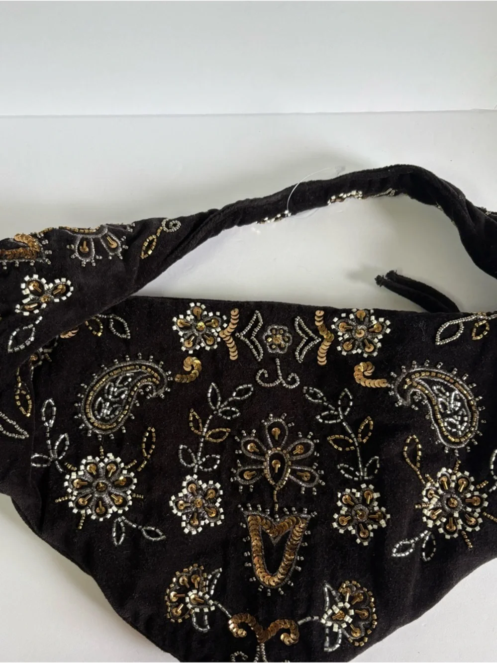 NWOT Free People Nashville Nights Beaded Bag